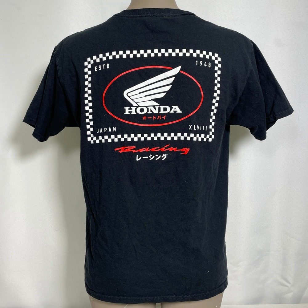 Honda Racing Japan 1948 Redline Motorsports Black T-Shirt Men's XL